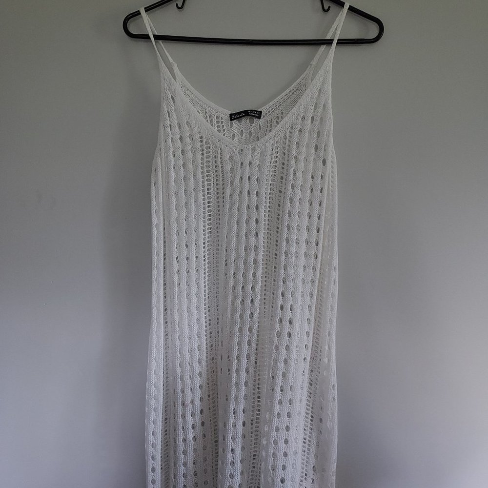 SHEIN white cover-up